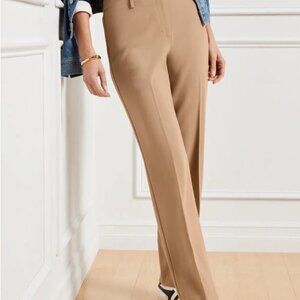 Talbots: Southampton Tailored Stretch Straight Leg Pants - rattan